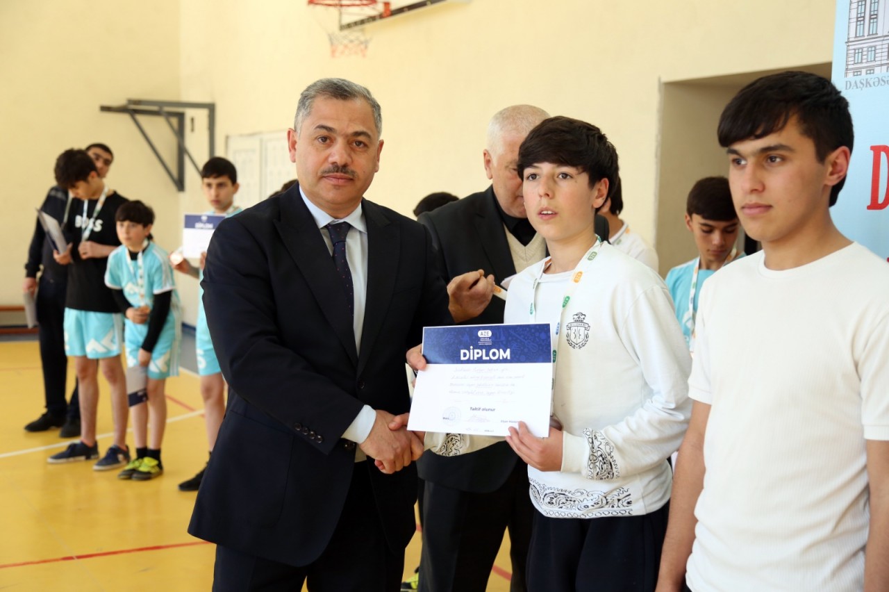 Daşkəsən şəhidlərinin xatirəsinə həsr olunan voleybol birinciliyi keçirildi - FOTOLAR